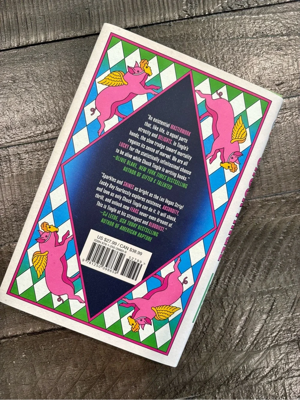 Lucky Day by Chuck Tingle First Edition Hardcover Book